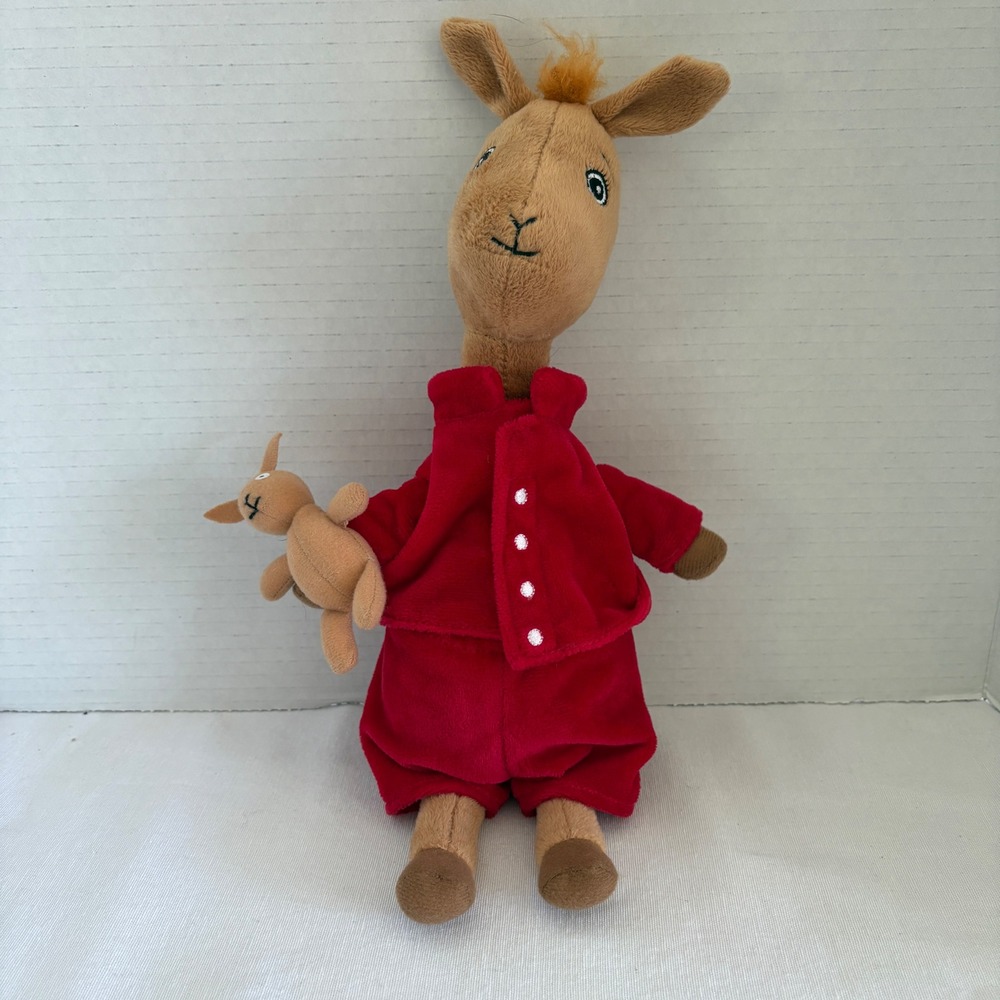 Kids Preferred Llama Llama Red Pajama Plush Stuffed Animal with Mini Llama 13.5"